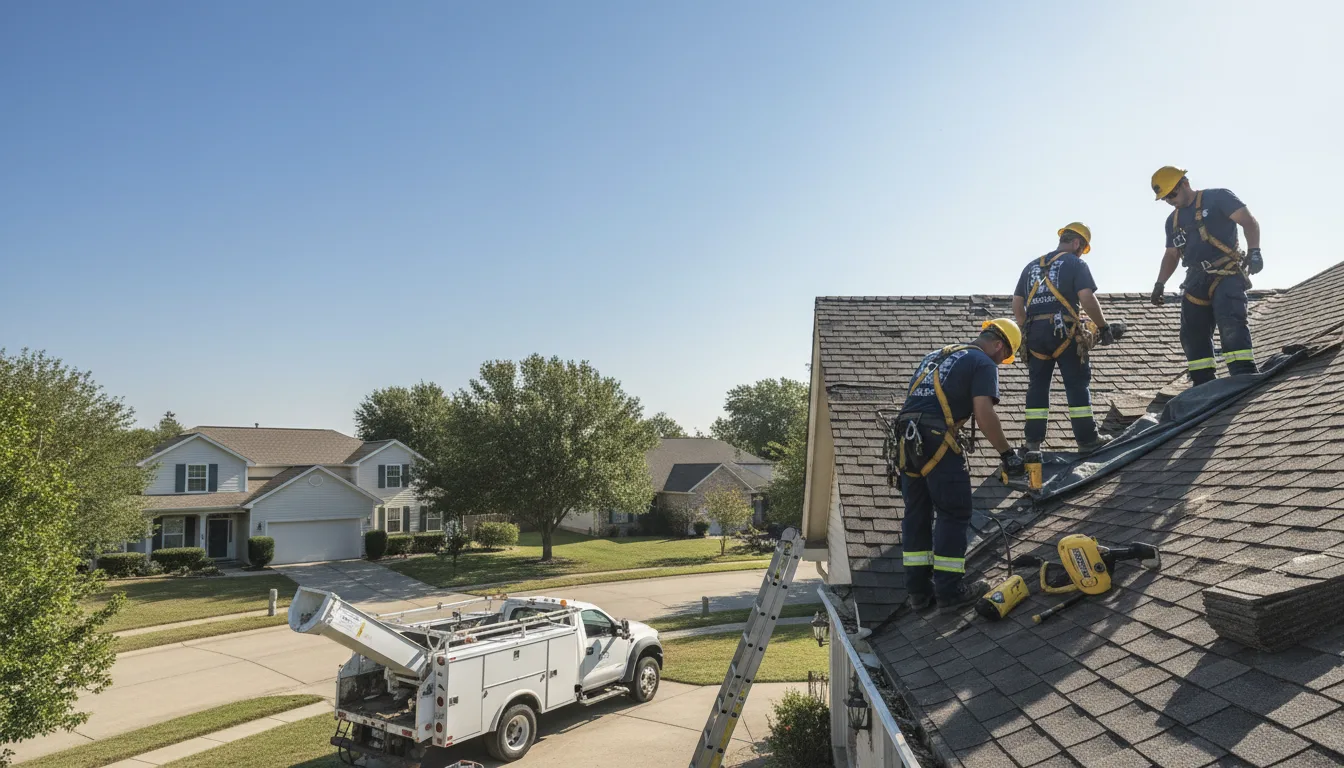 Emergency Roof Repair in La Moille, IL near me
